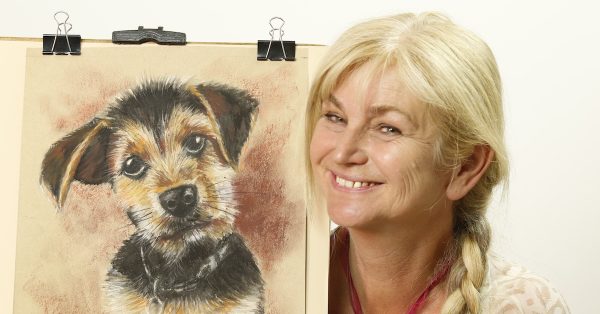 Kreslení pravou hemisférou 3 - kreslení zvířat pastelem - Obrázek 3