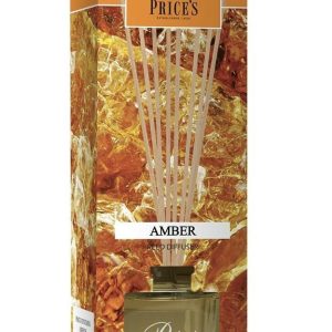 Price´s FRAGRANCE vonný difuzér  Smyslný jantar 100ml