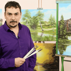 Kurz olejomalby metodou Bob Ross ® HD