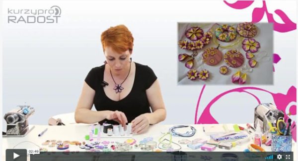 FIMO - květinová louka - Obrázek 2
