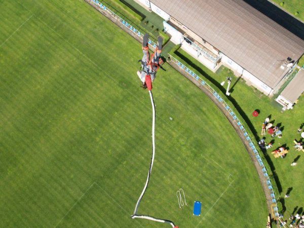 Bungee jumping z jeřábu - Obrázek 3