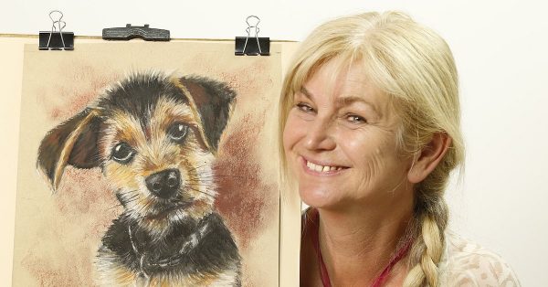 Kreslení pravou hemisférou 3 - kreslení zvířat pastelem - Obrázek 4
