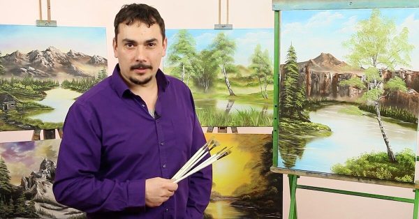 Kurz olejomalby metodou Bob Ross ® HD - Obrázek 4