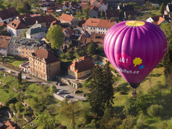 Let balónem nad Českým Krumlovem - Obrázek 3