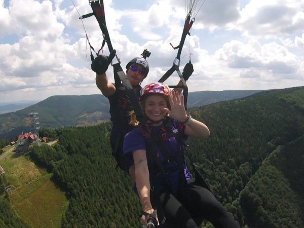 Tandemový paragliding - termický let - Obrázek 9