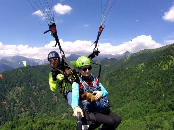 Tandemový paragliding - termický let - Obrázek 6