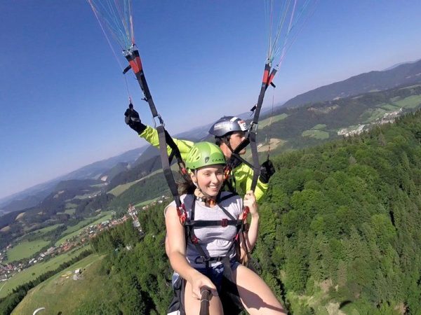 Tandemový paragliding - termický let - Obrázek 4