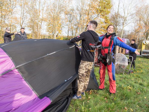Tandemový seskok padákem z balónu - Obrázek 11