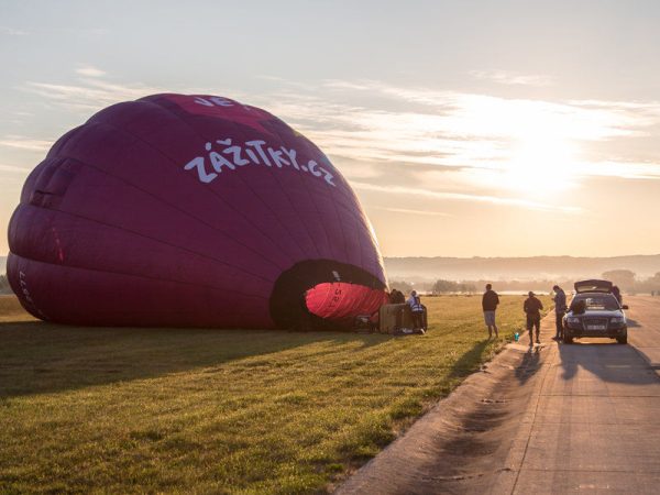 Tandemový seskok padákem z balónu - Obrázek 8
