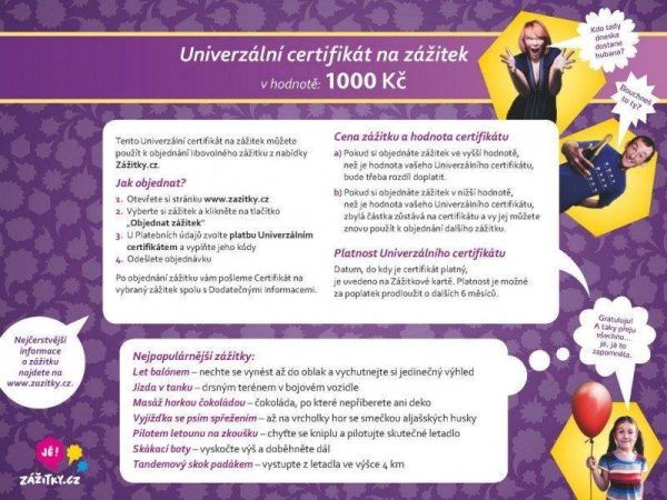 Dárkový poukaz na zážitek - Obrázek 4